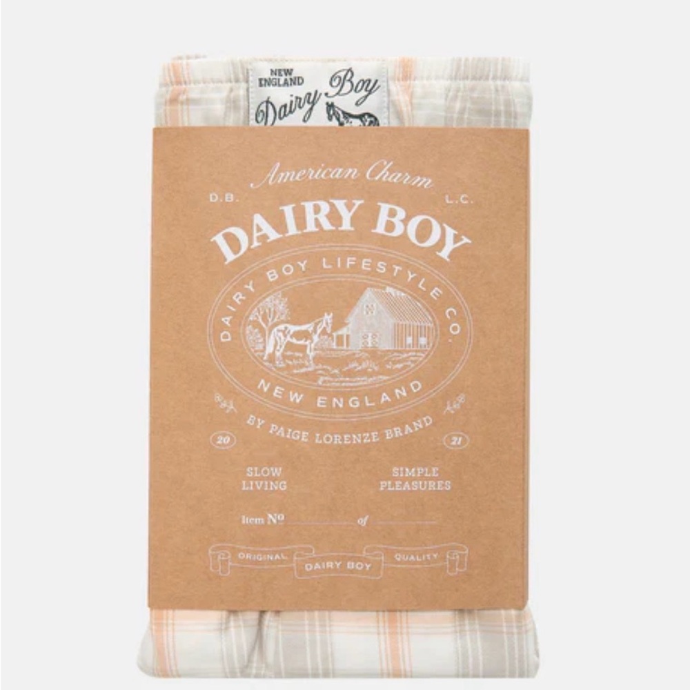 Dairy Boy Sailor Plaid Boxers